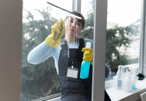 Nettoyage de vitres intérieures et extérieures à Brouy